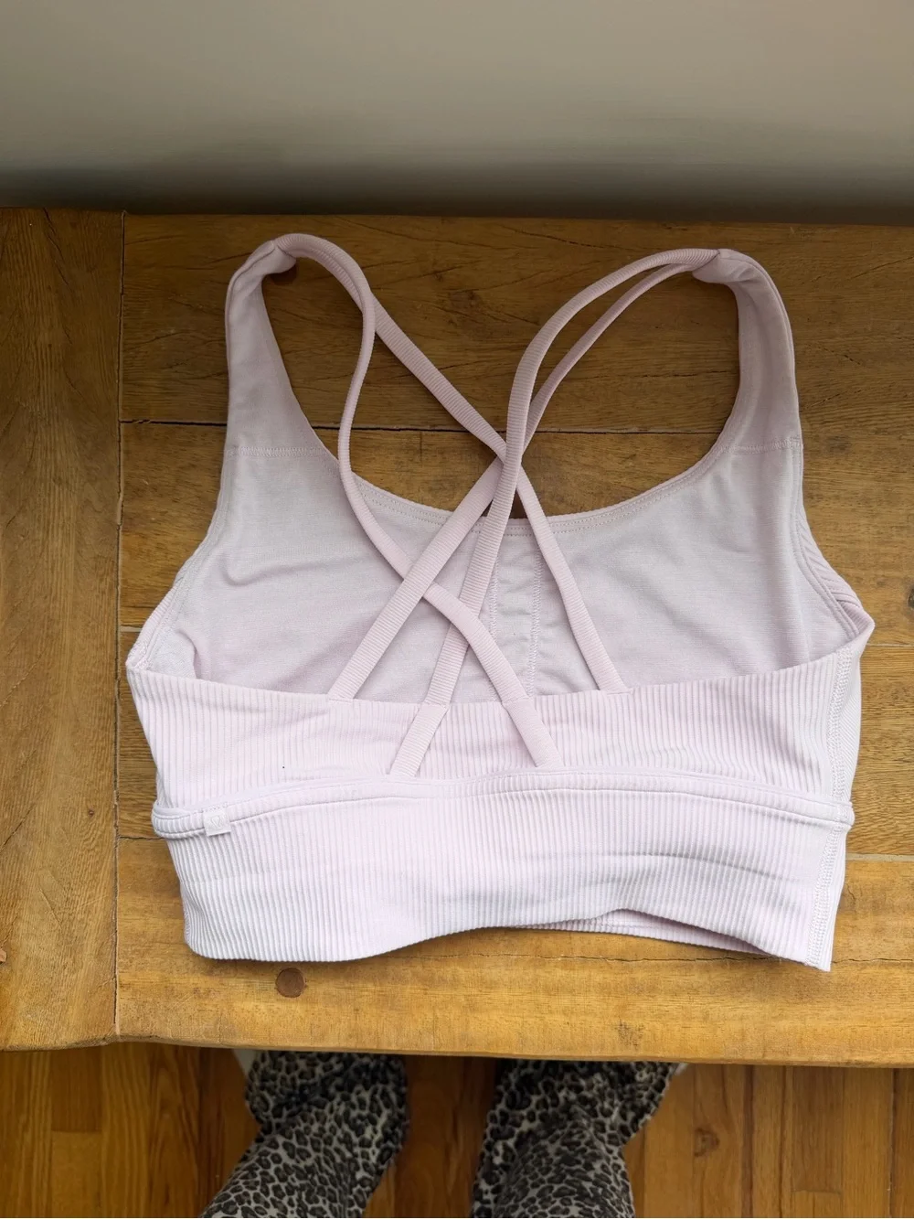 Lululemon Energy Ribbed Longline Bra size 6